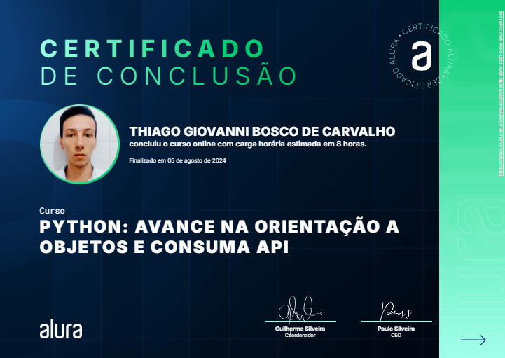 Certificação Alura